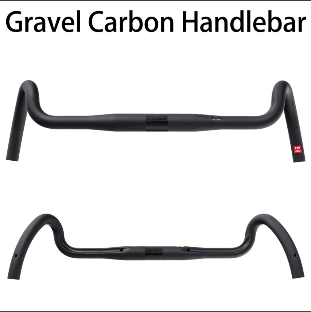 Carbon Gravel Big Flare Drop Bar 