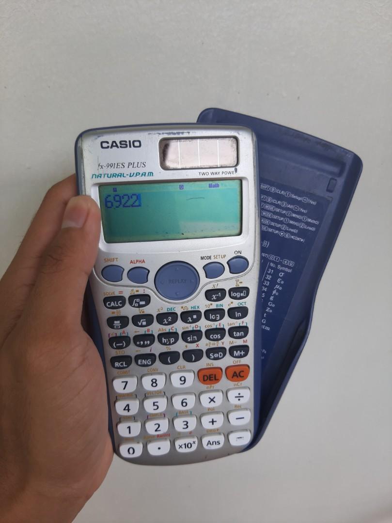Casio fx 991es plus second best sale hand