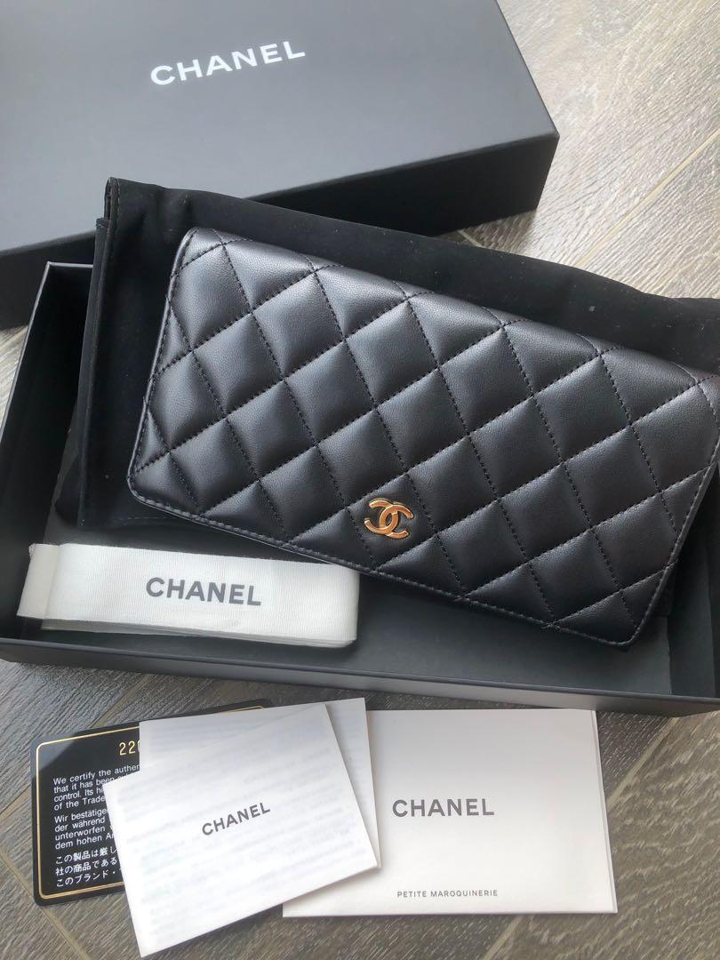 Chanel Classic Long Wallet, Women's Fashion, Bags & Wallets 