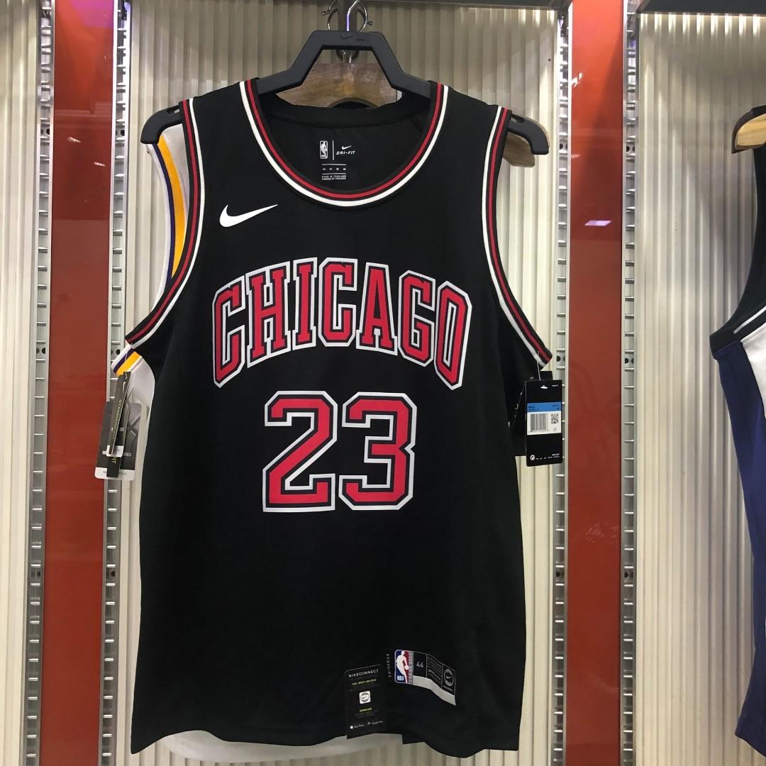 Chicago Bulls #1 Derrick Rose Black Pinstripe Throwback Swingman