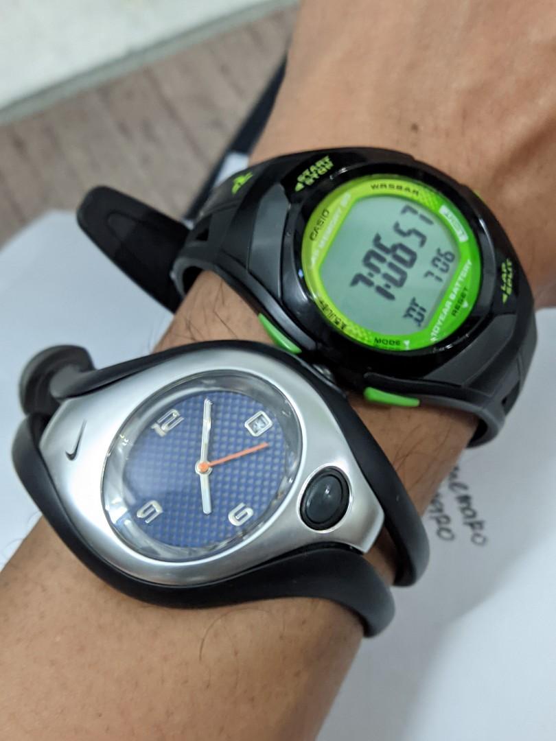 Combo Casio Phys Str 300 Nike sports watch