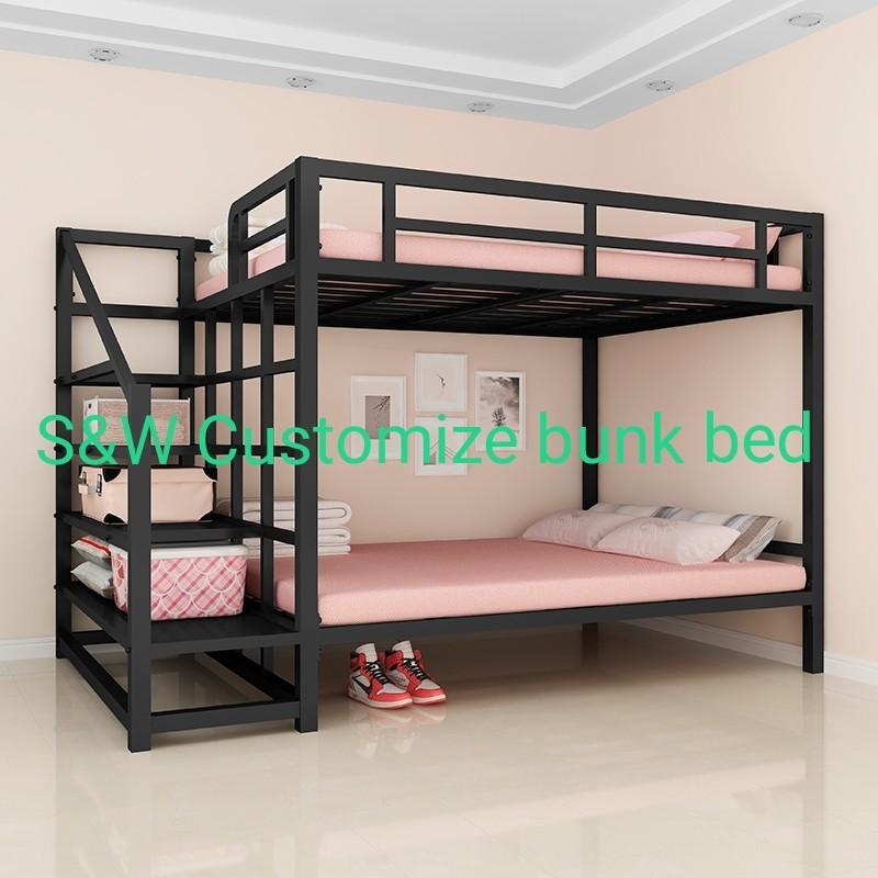 Single Queen King Size Bunk Bed, King Size Bunk Bed