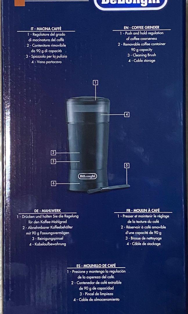 Delonghi KG200 Blade Grinder, TV & Home Appliances, Kitchen Appliances