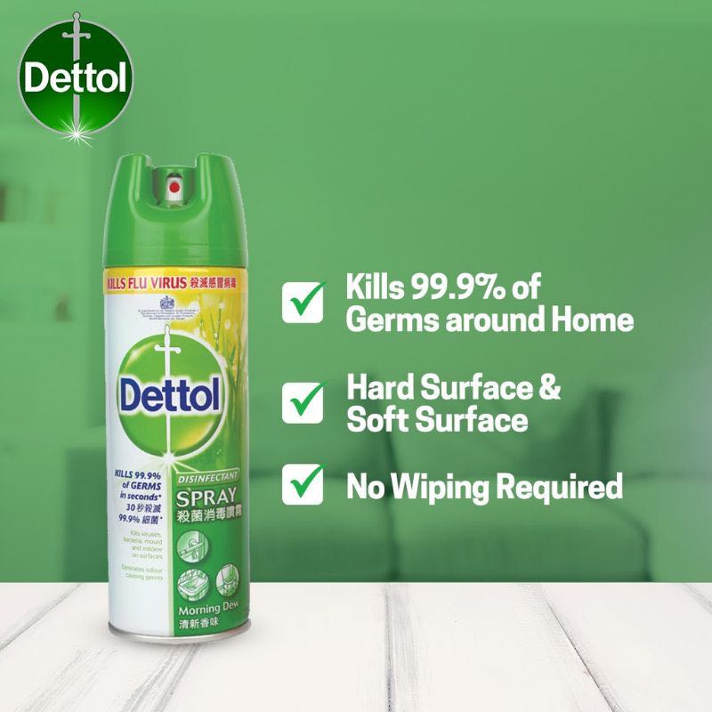 Dettol Disinfect Spray 450ml , Babies & Kids, Going Out, Other Babies
