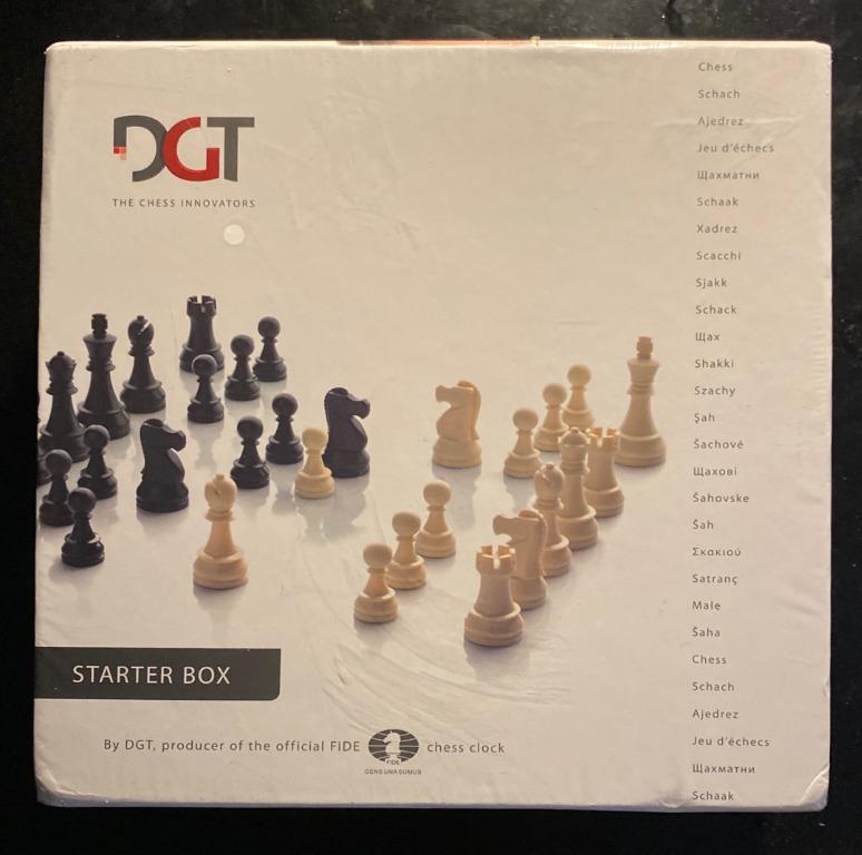 DGT CHESS STARTER BOX (BROWN) - TOPGIM