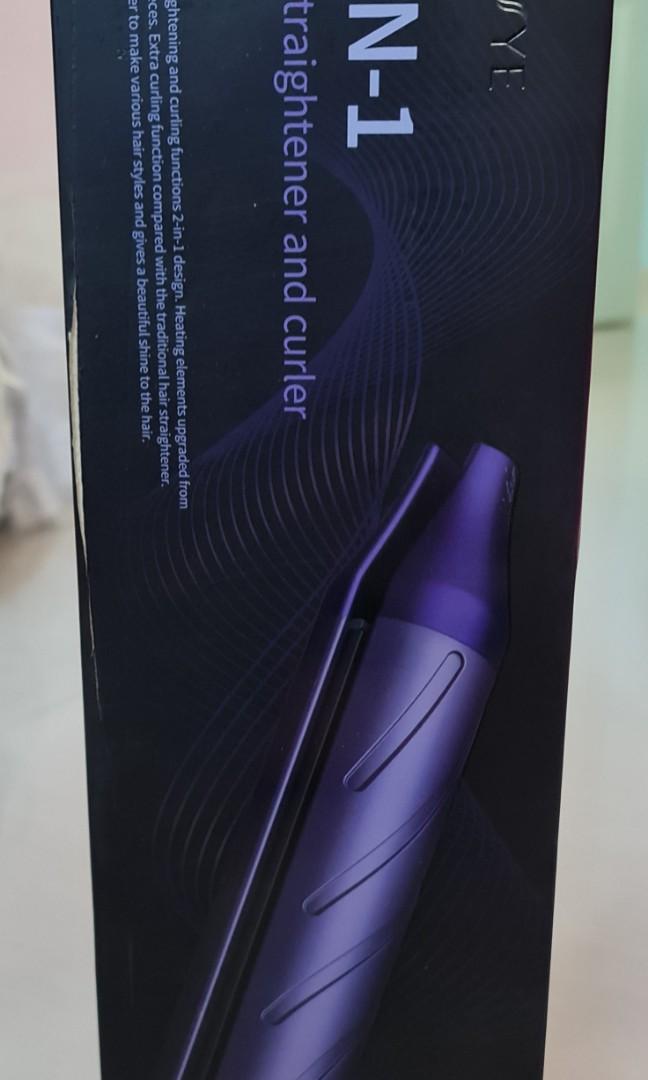 Ellesye 2 in 1 hair straightener outlet