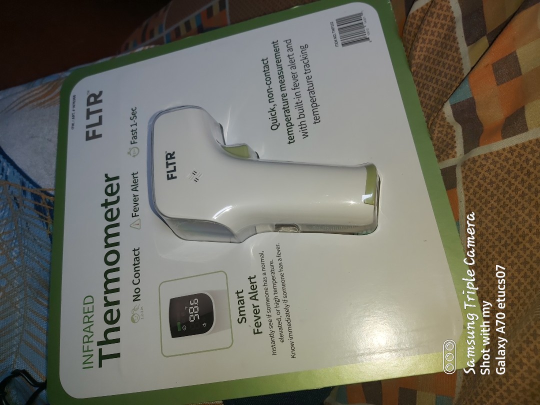 FLTR infrared thermometer, Health & Nutrition, Thermometers on Carousell