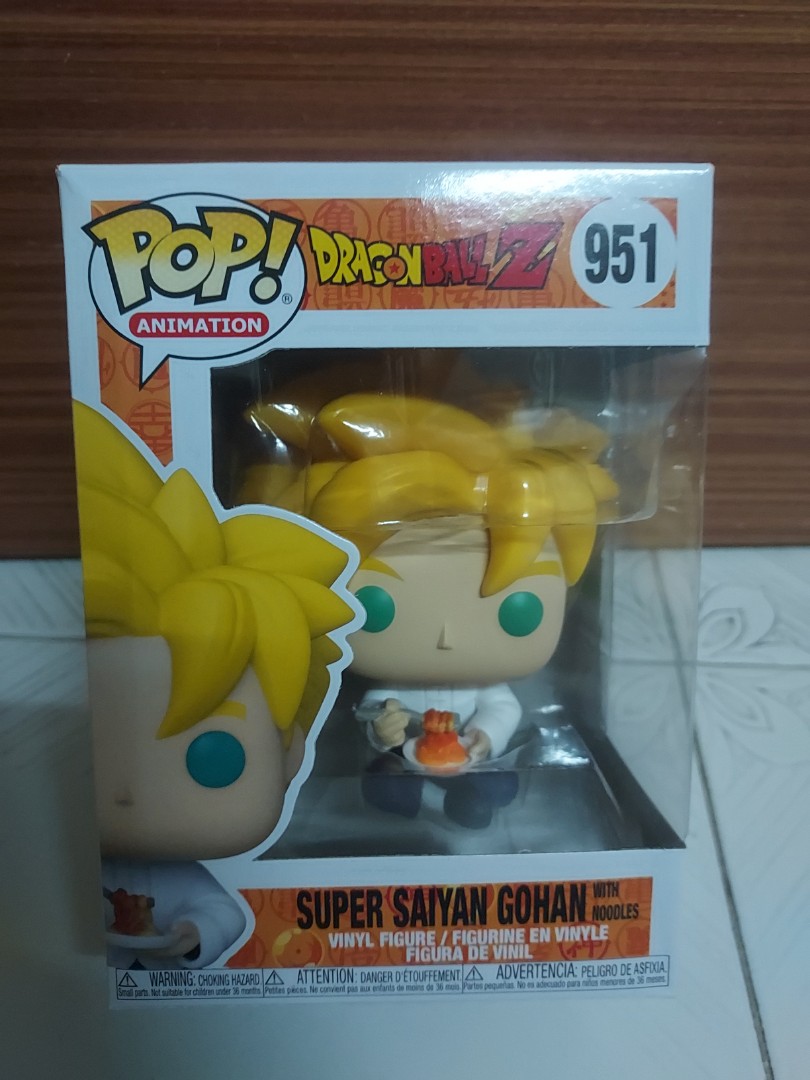 Funko Super Saiyan Gohan With Noodles Hobbies Toys Toys Games On Carousell
