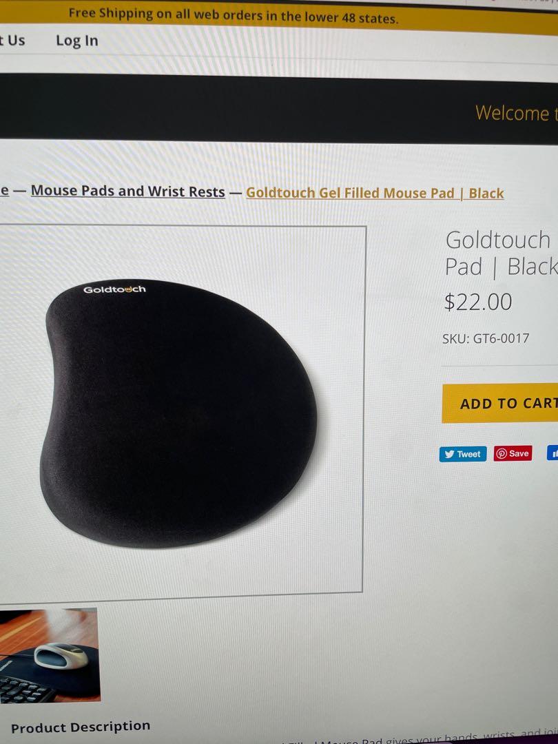 Goldtouch Gel Filled Mouse Pad