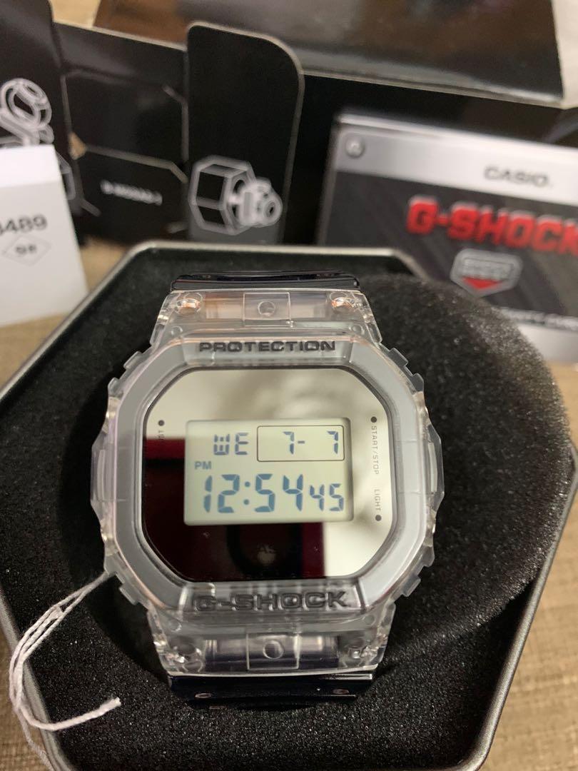 G SHOCK skeleton DW5600 SK1
