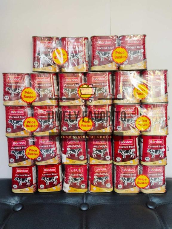 HALAL Imported Bordon Corned Beef 340g (2 pack) (Category: Packaged & Instant Food) located in Pasay City. Submitted by timelyfavorito1 (Listing ID 1115194737, Image 2). Description: Expiration date: 6/11/2022 Make a delightful range of meat recipes with Bordon Corned Beef. This halal beef is a product of Brazil and comes securely sealed in a can. Storage Condition Store in a cool and dry place away from heat، humidity and Sun light or Strong Lig