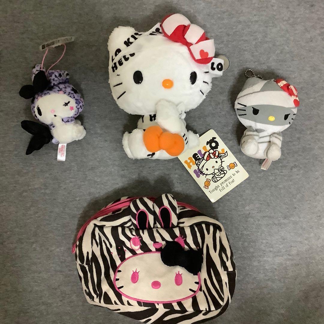 my melody hello kitty plush
