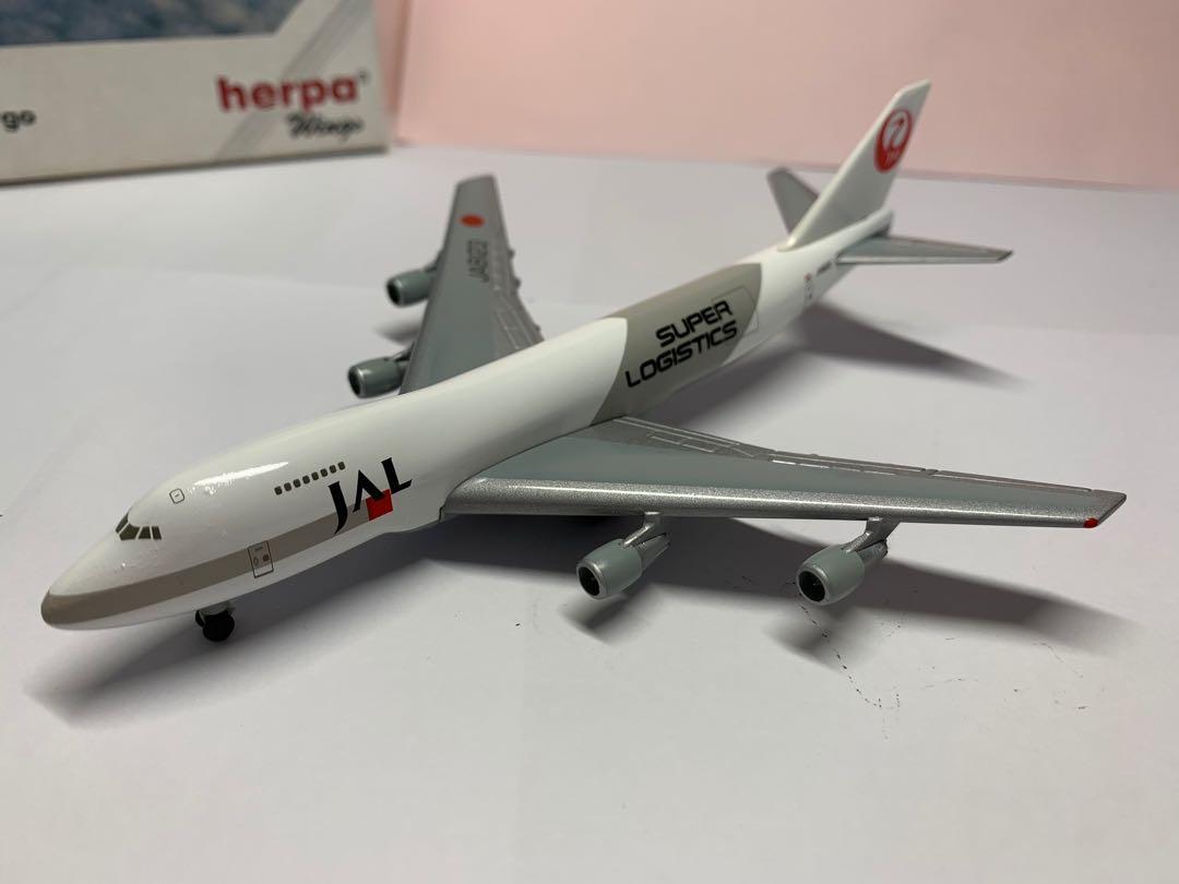 Herpa 1:500 B747-200F JAL Cargo Super Logistics aircraft model
