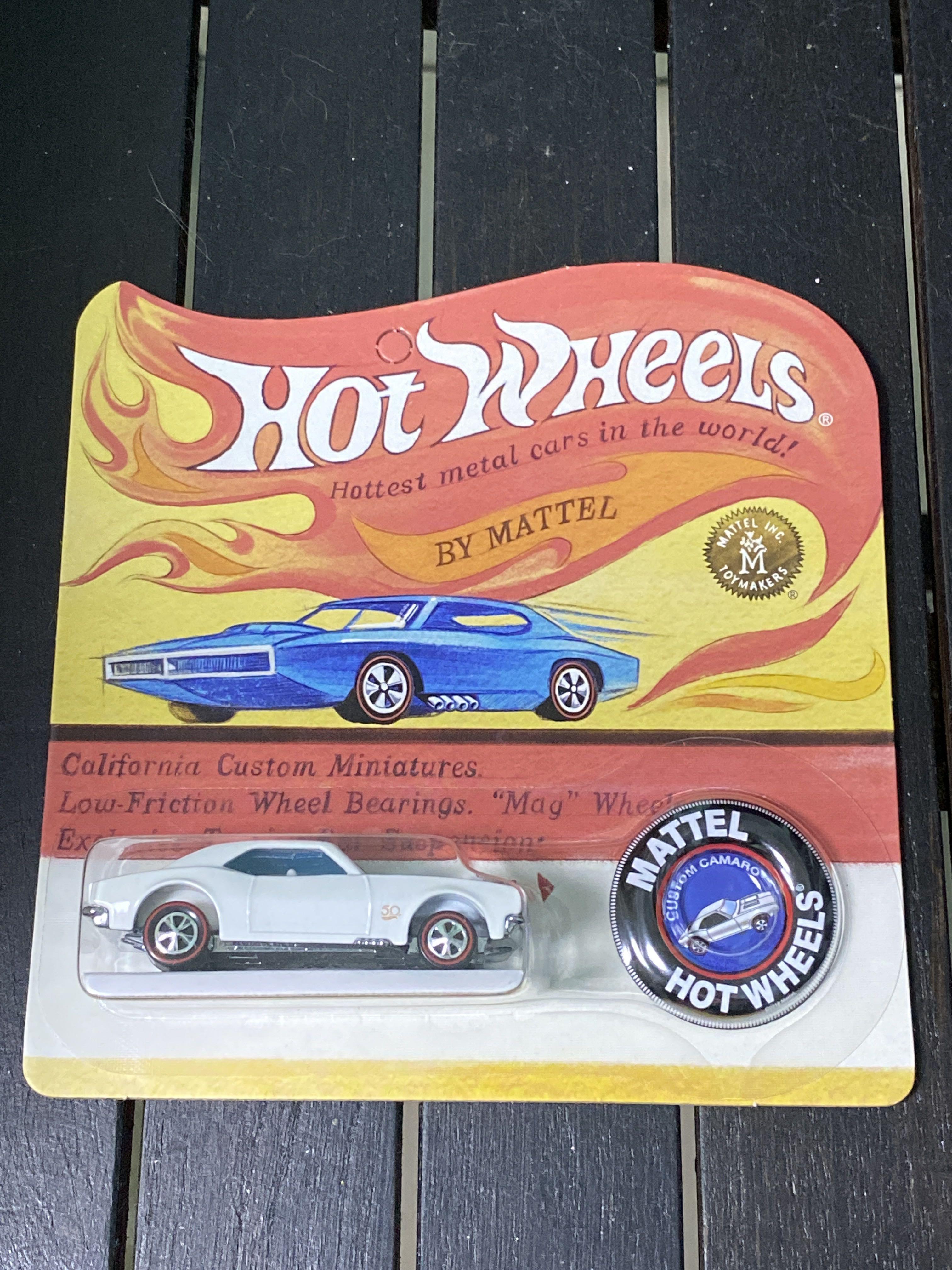 Hot wheels white enamel camaro deals