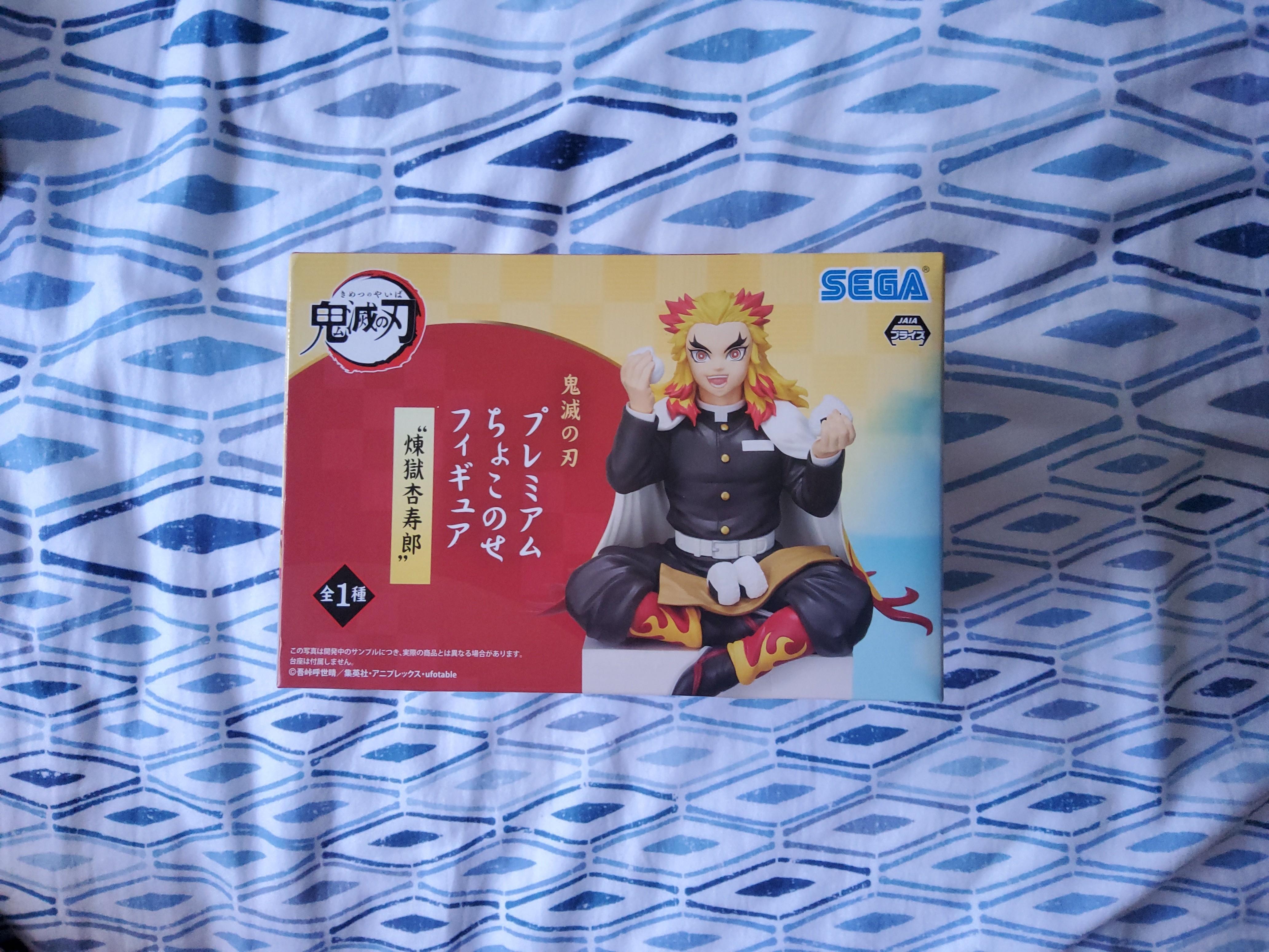 In Stock Japan Aniplex Version Demon Slayer Premium Chokonose Figure Rengoku Bandai Banpresto Hobbies Toys Toys Games On Carousell