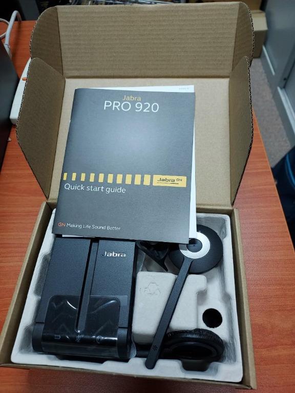Jabra Pro 920 Mono Wireless Headset Computers Tech Office