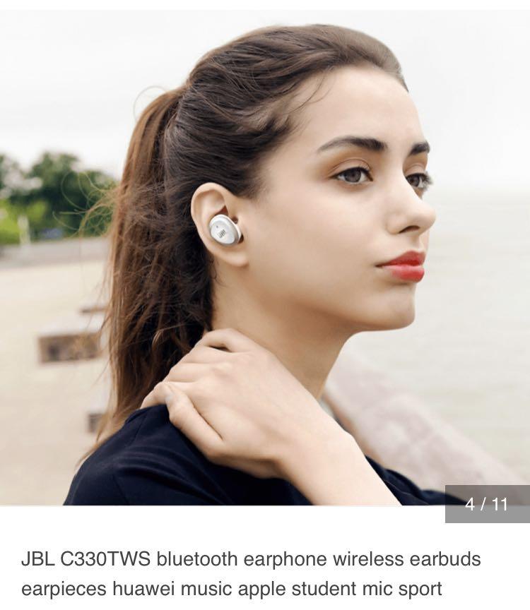 Jbl earbud c330tws Audio Earphones on Carousell