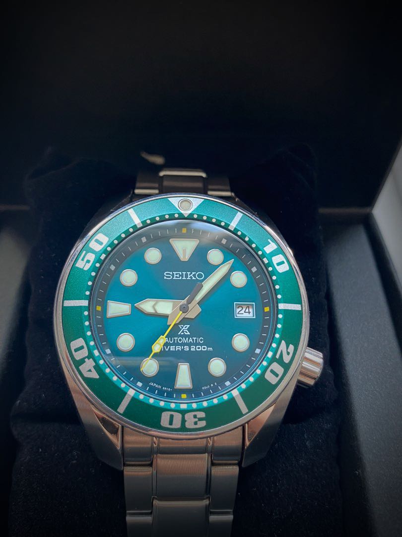 Seiko green sumo szsc004 sale review