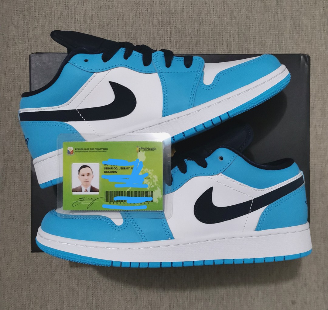 unc women's jordan 1 low