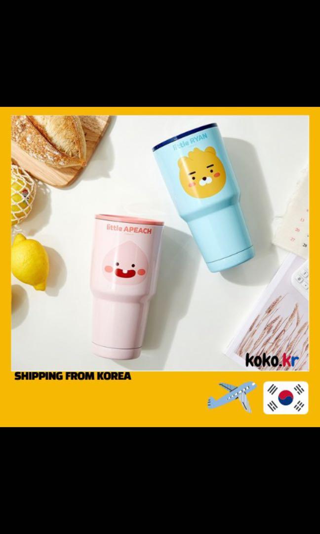 Kakaotalk Apeach Bottle Furniture And Home Living Kitchenware And Tableware Water Bottles 7798