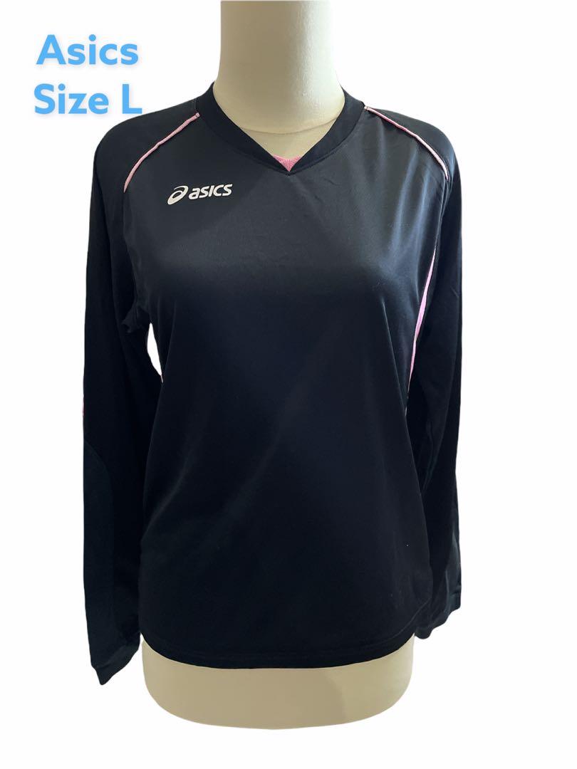 Kaos asics original lengan panjang Olah Raga Baju Olahraga di