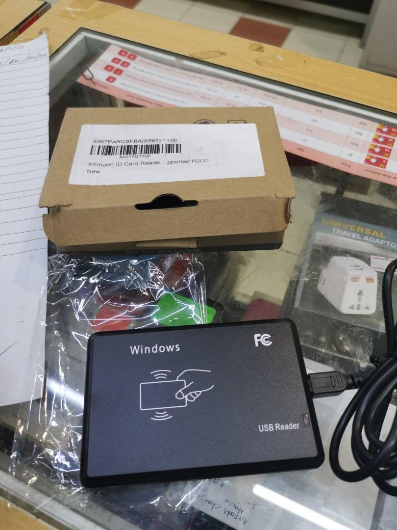 KKmoon RFID Reader USB Proximity Sensor Smart Card Reader R20D ...