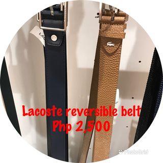 Lacoste Reversible Belt