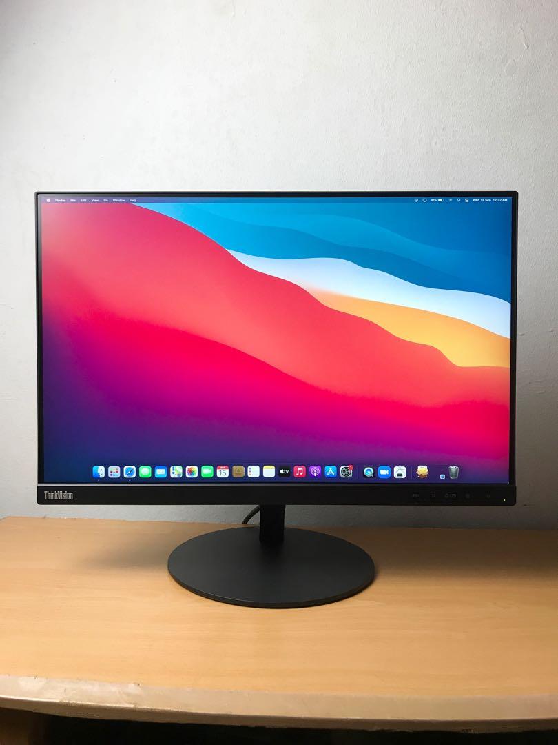 Lenovo Monitor 23 inch IPS Full HD   Rotate Stand #SellFast 