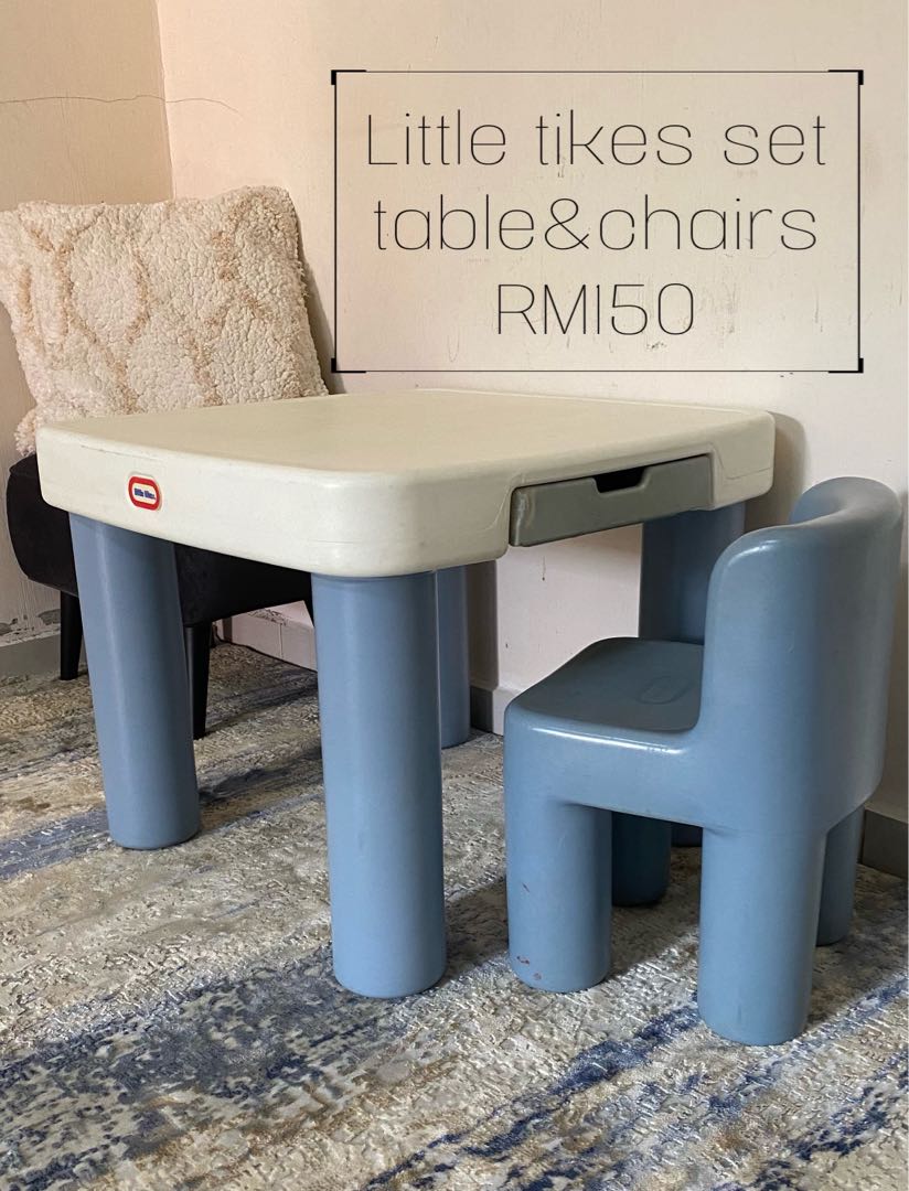 Little tikes table discount and chair set