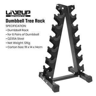Live Up Dumbbell Tree Rack (6-Levels)