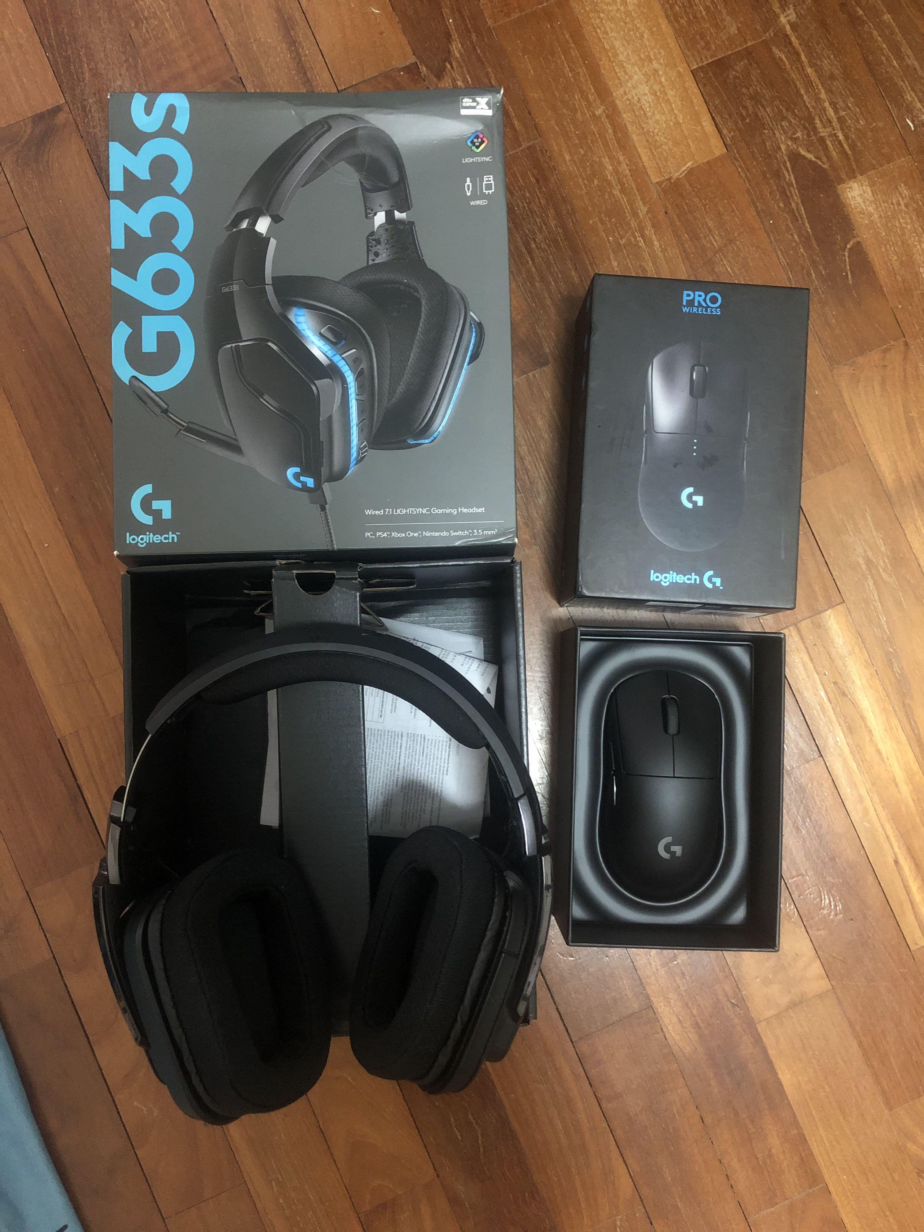 Logitech best sale g633s wireless