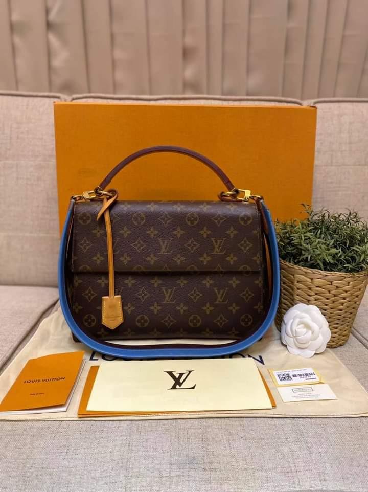 Louis Vuitton BB Cluny Monogram Blue 2017 (Category: Luxury Bags & Wallets) located in Manila. Submitted by bagislifeshop (Listing ID 1115184969, Image 1). Description: Sweet One!!! 💙🤎💙🤎 On Hand in PH🇵🇭 100% Authentic LV BB Cluny Monogram Blue 2017!!! Condition: 8.5/10 Complete.