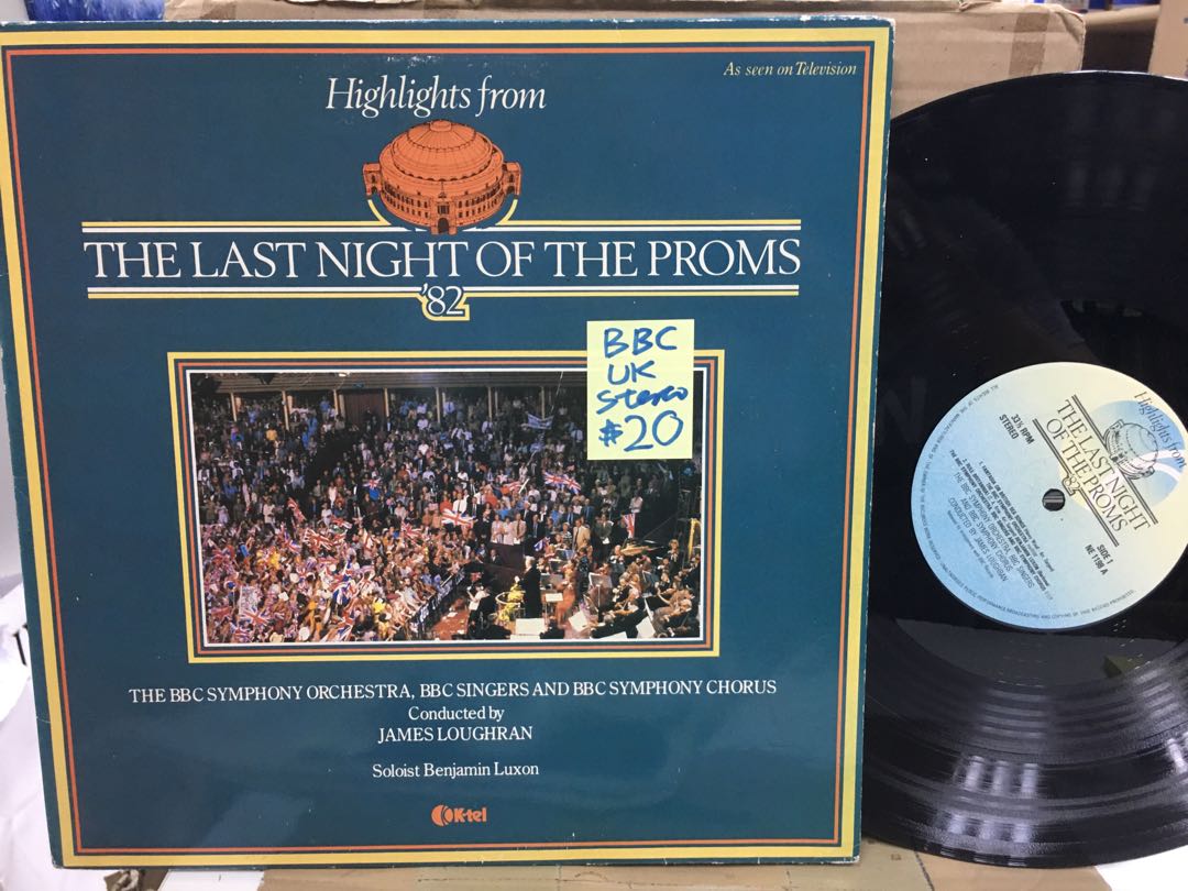 LP classical : BBC - the last night of the Proms, BBC UK pressing