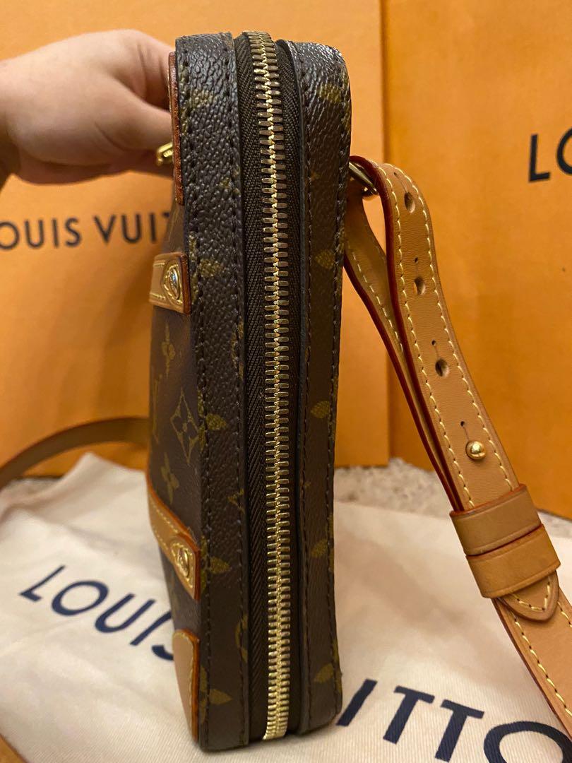 Louis Vuitton Monogram Canvas Soft Trunk Messenger MM Bag Louis