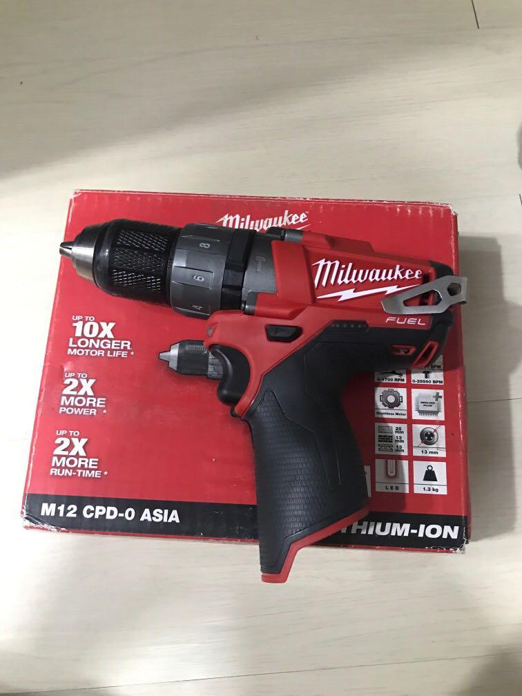 Milwaukee m12 cpd store