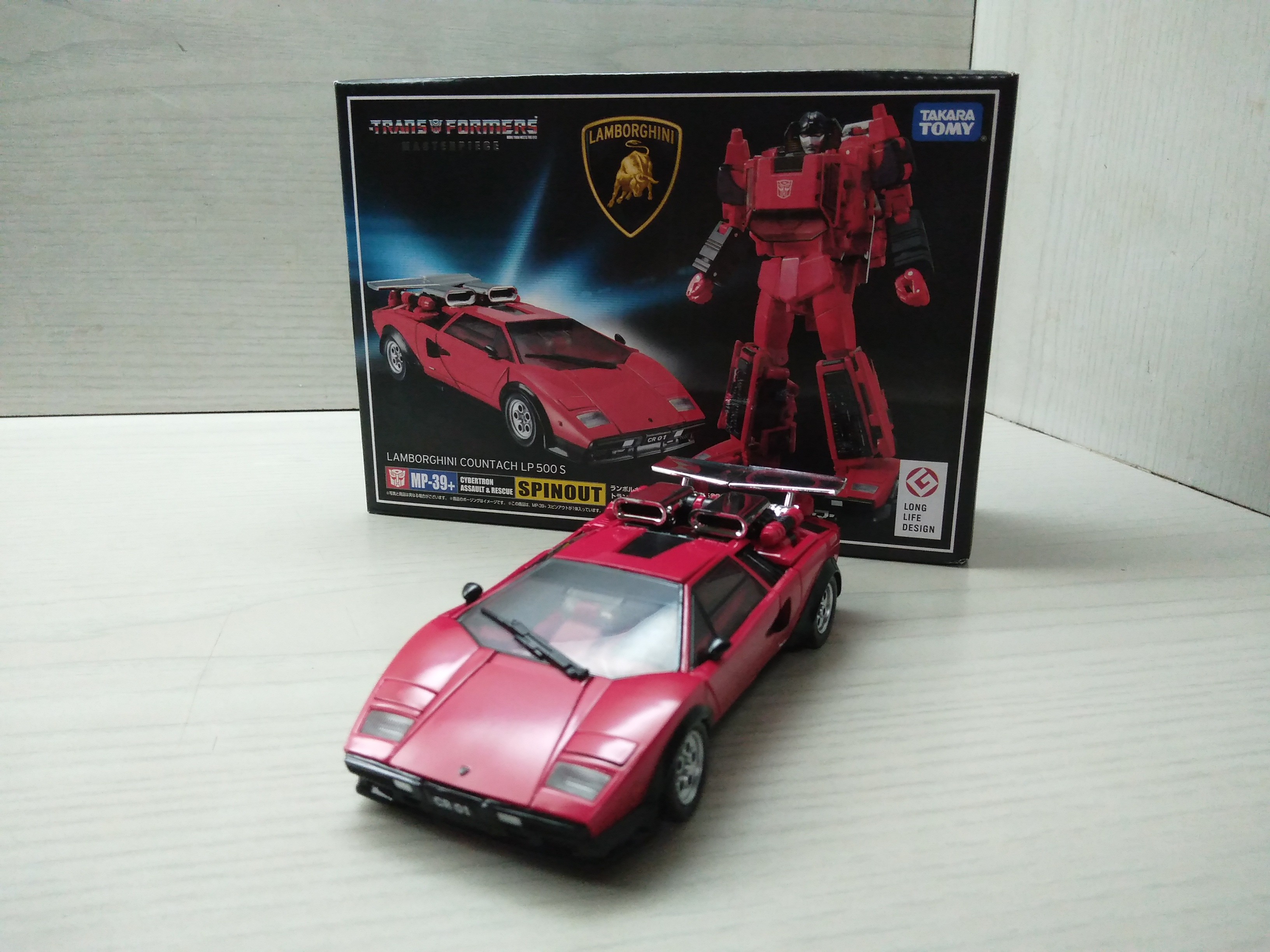 Lamborghini store countach transformer