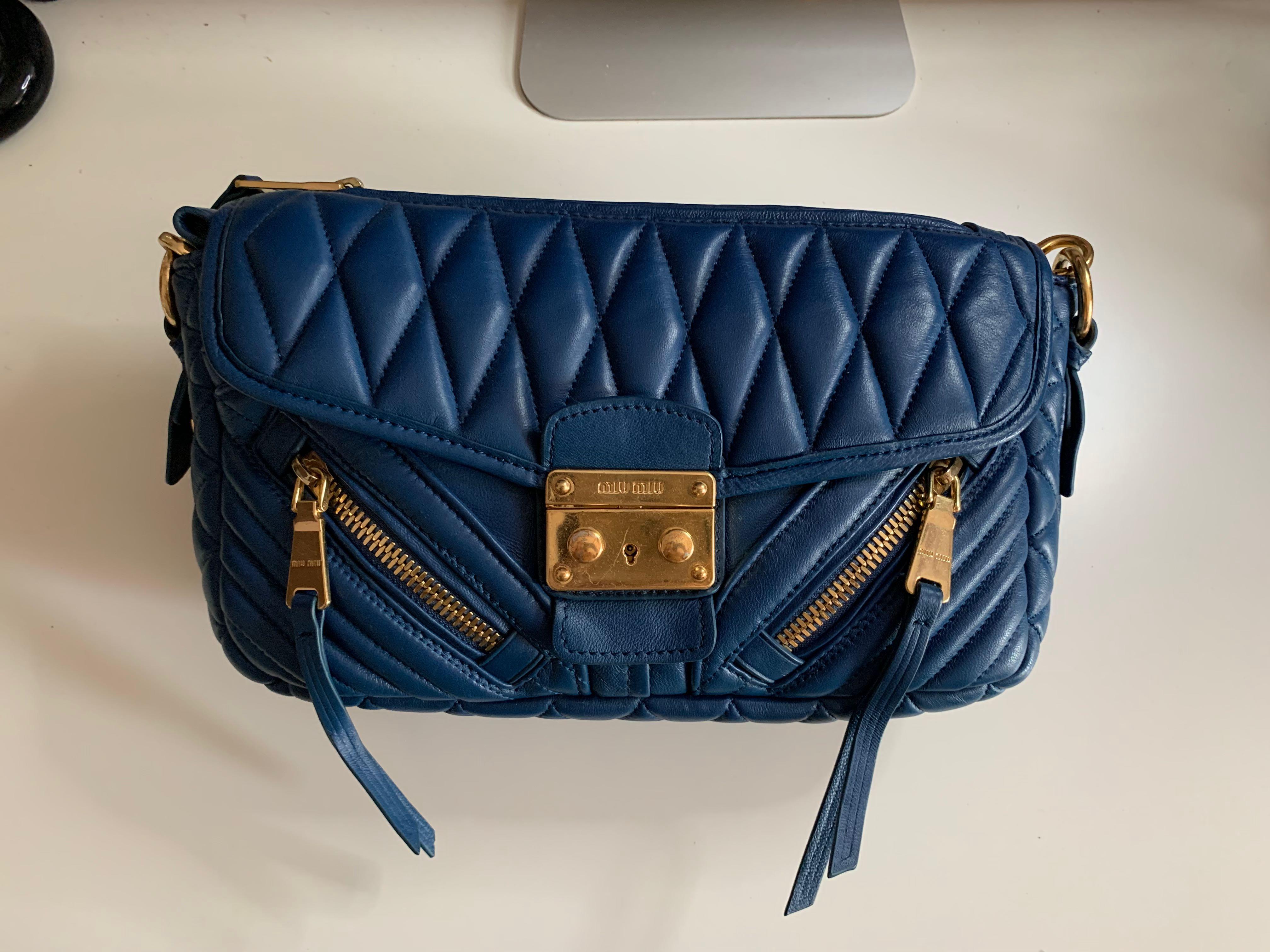 Miu miu hotsell biker bag