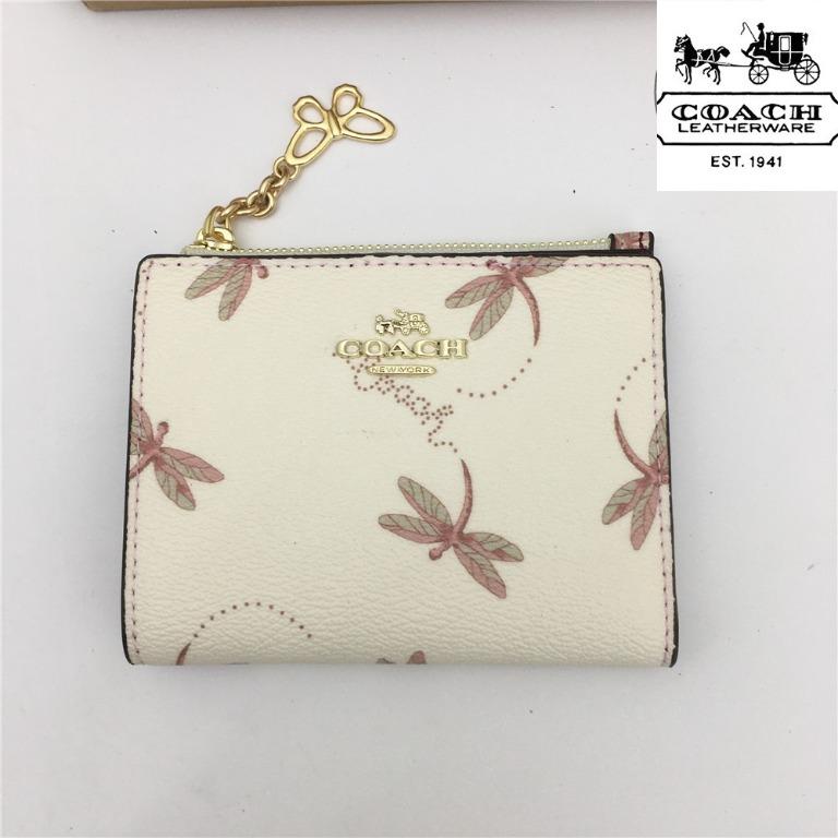 Coach dragonfly best sale wallet