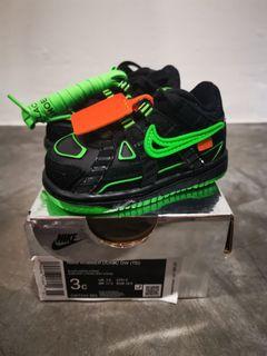 green black off white dunks