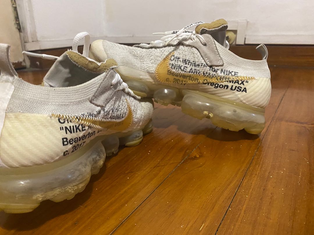 Off white clearance vapormax yellow