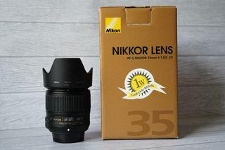 Nikon AF-S 35mm F1.8 G ED