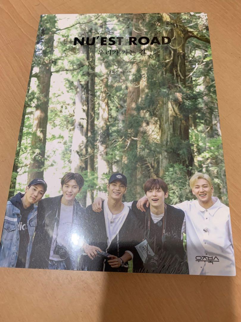 NU'EST] NU'EST Road photobook, 興趣及遊戲, 收藏品及紀念品, 韓流