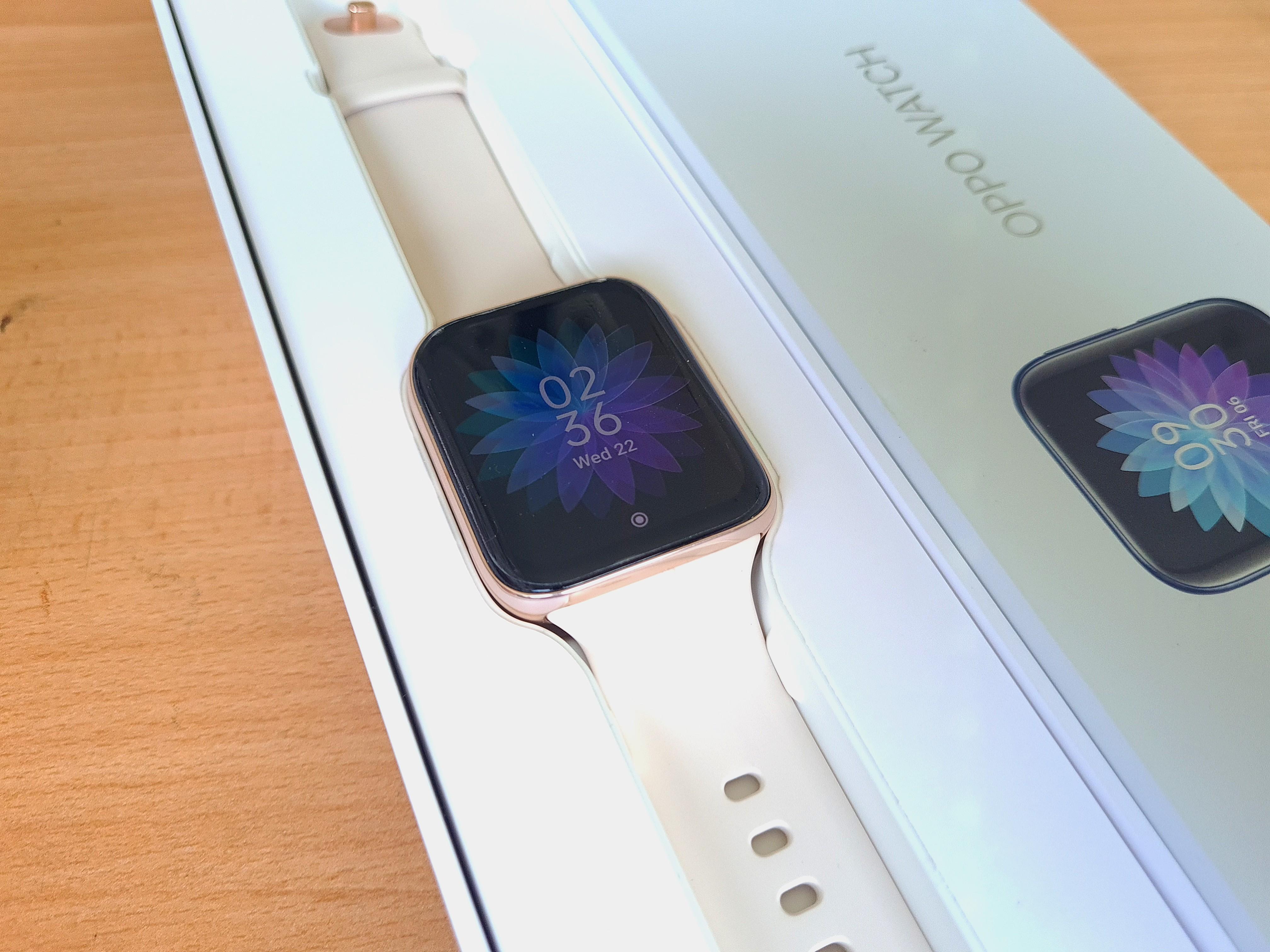 Oppo Watch 46mm WiFi Glossy Gold Mobile Phones Gadgets