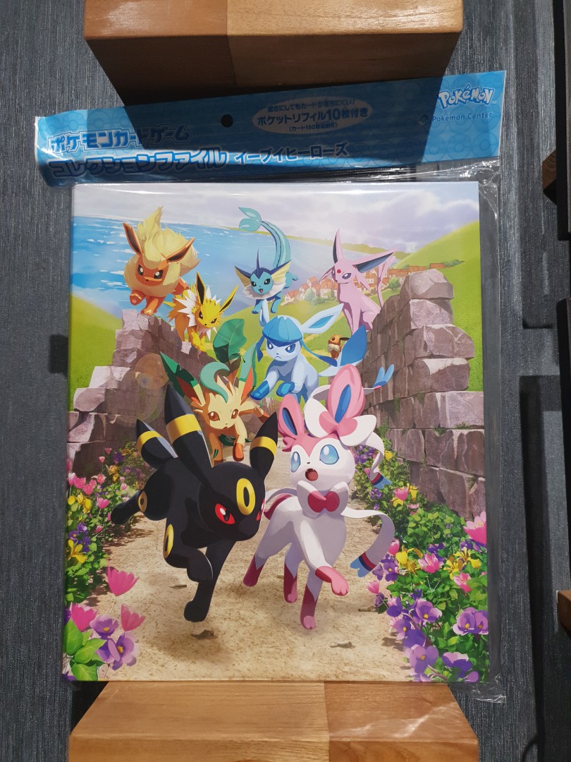 Pokemon TCG Card JP Eevee Heroes Hard Cover Binder, Hobbies & Toys