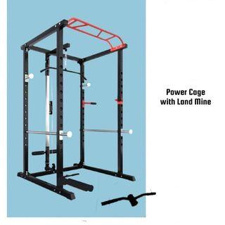 Power Cage with Landmine