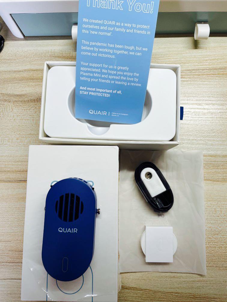reserved QUAIR Plasma Mini Air ionizer purifier