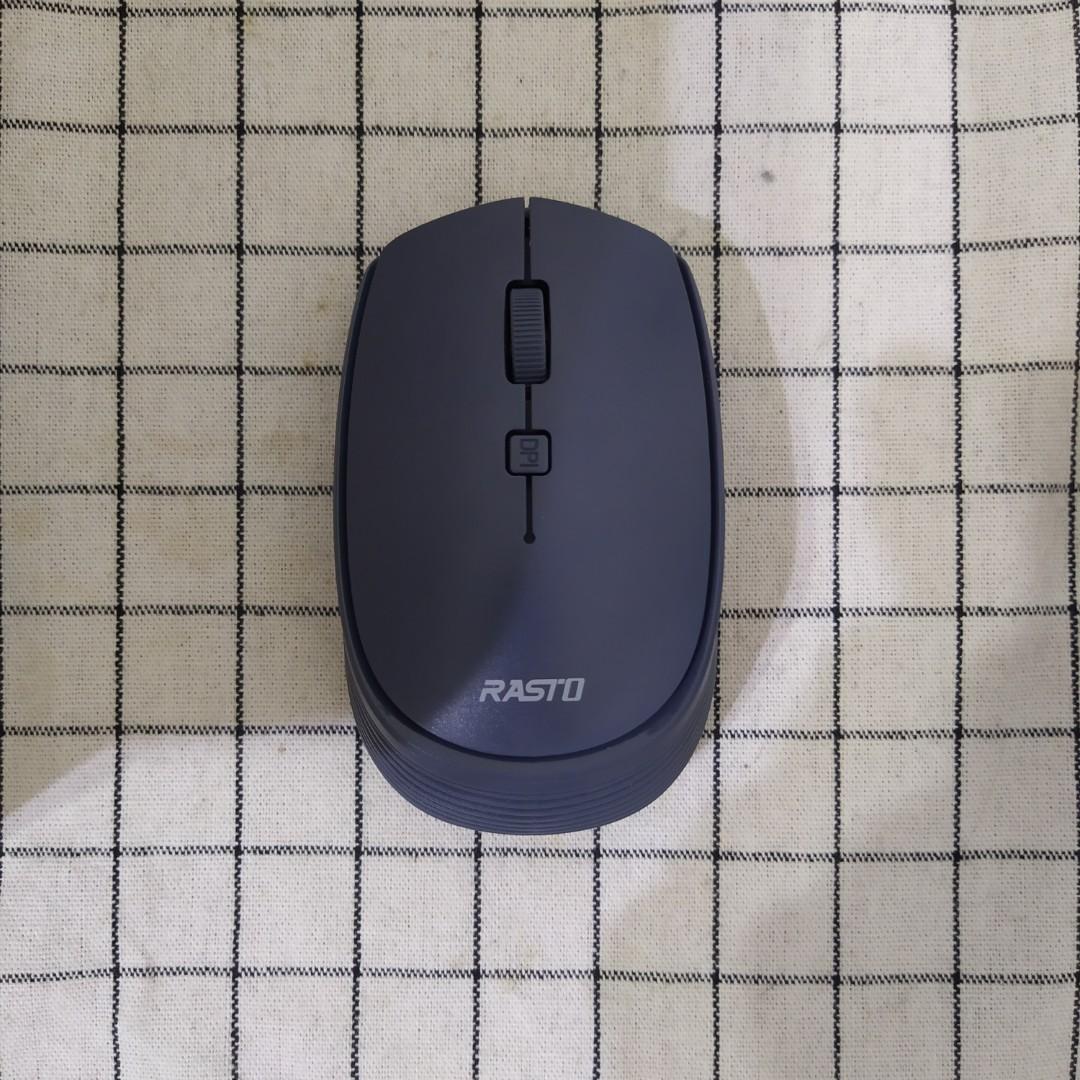 Rasto Rm11 文青風無線靜音滑鼠 電腦3c 電腦零件週邊在旋轉拍賣