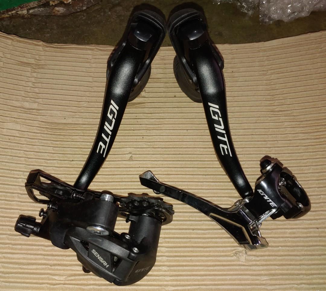 Sensah Ignite STI Shifter RD and FD Set Sports Equipment