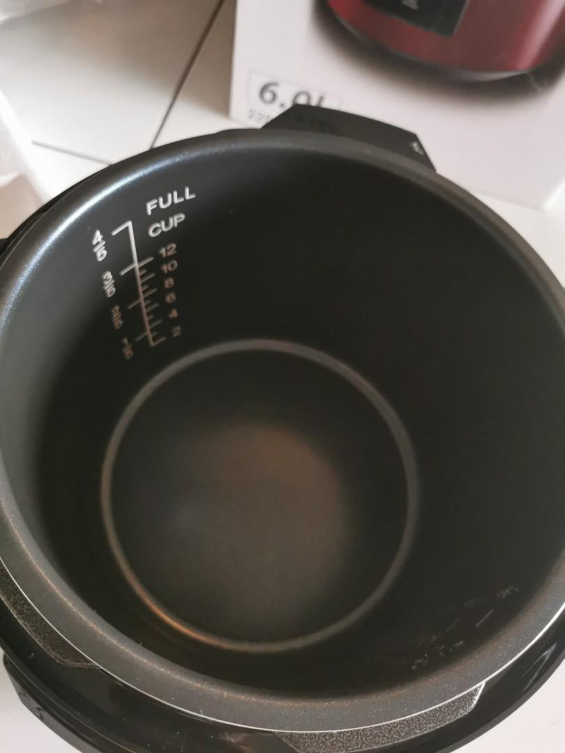 SHARP! Pressure Cooker KQA60RD fast(original) 6L, TV & Home Appliances