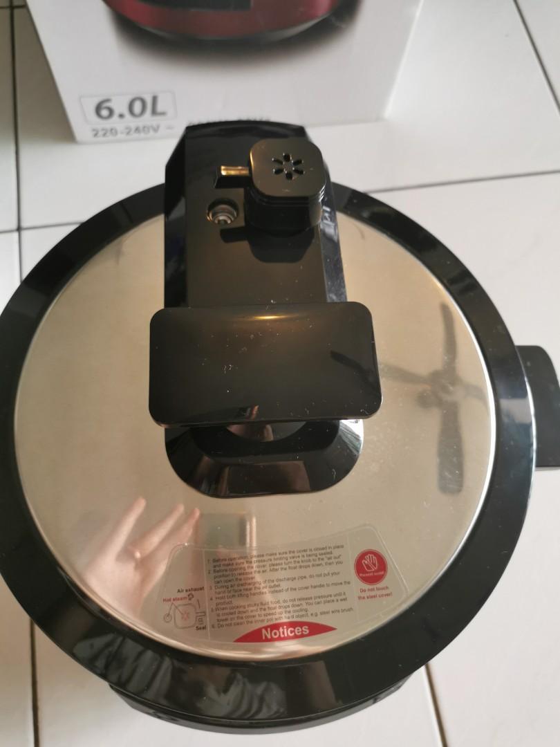SHARP! Pressure Cooker KQA60RD fast(original) 6L, TV & Home Appliances
